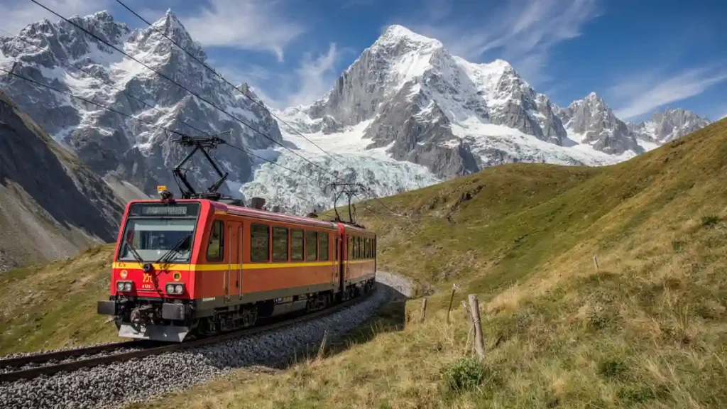 cogwheel train travel