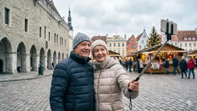 Senior travel in Europe