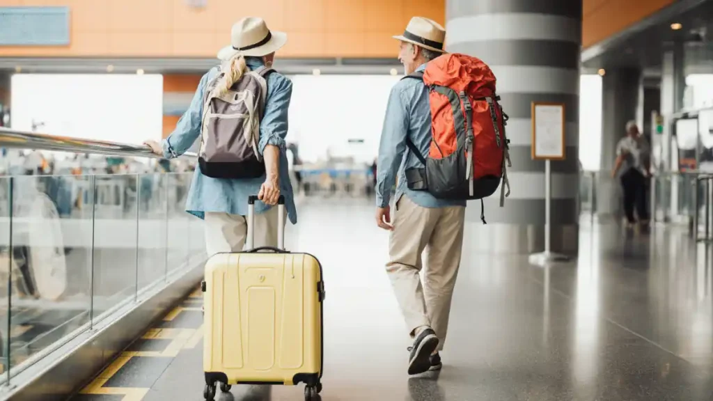 Senior travel in Europe