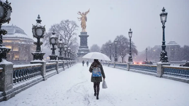 traveling Europe in winter